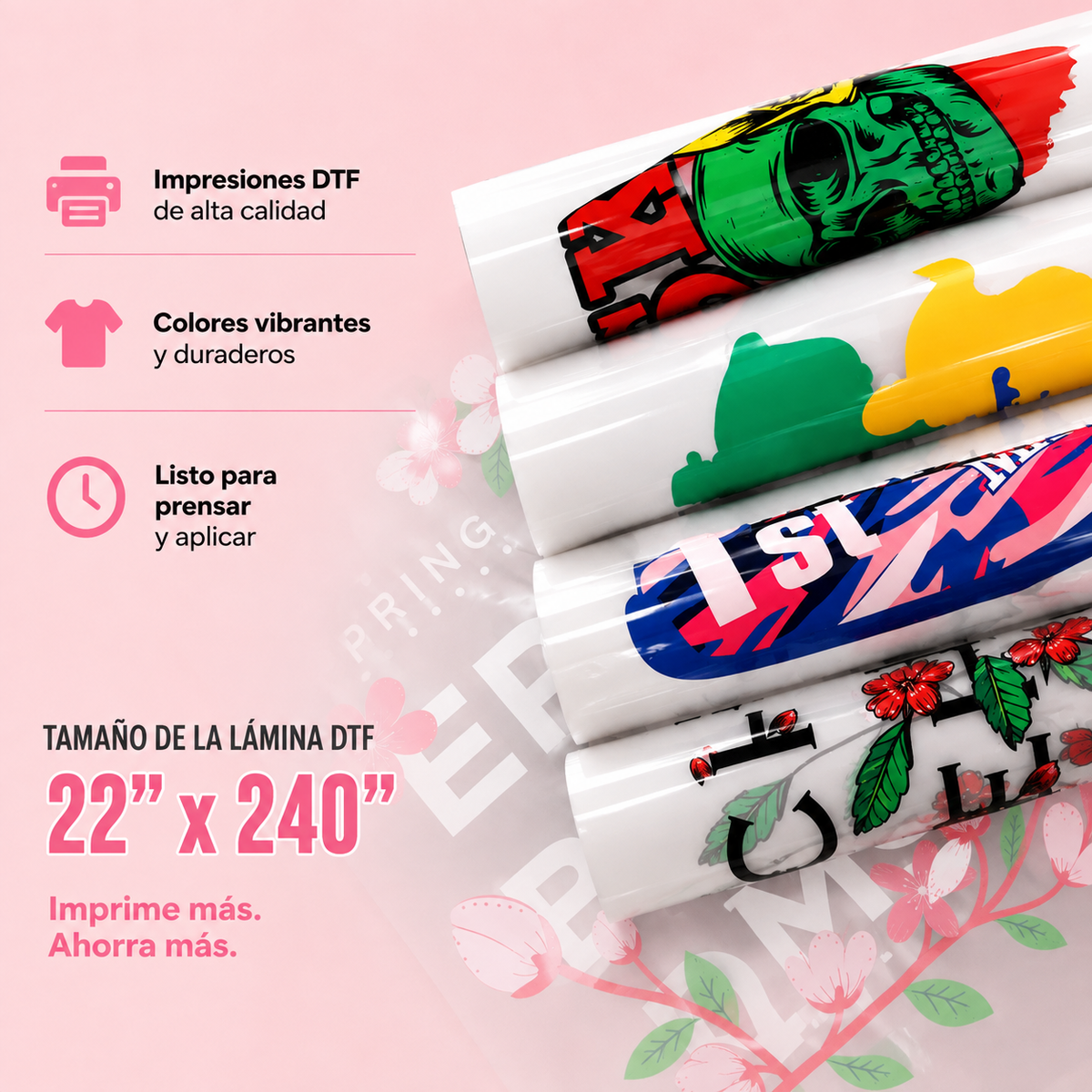 DTF Gang Sheet-Carga tu lamina de impresion