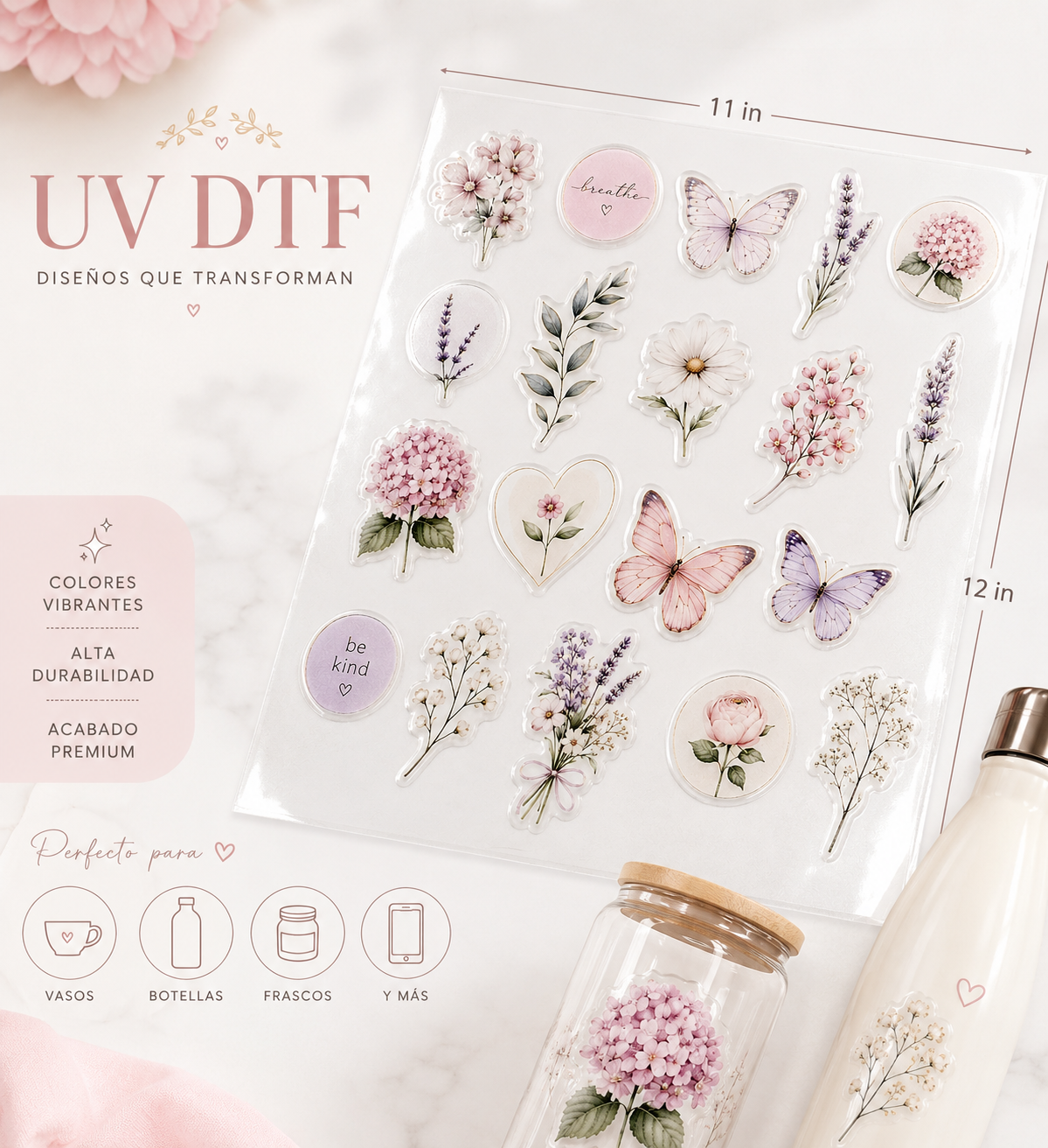 UV DTF Gang Sheet- Carga tu Lámina de impresión